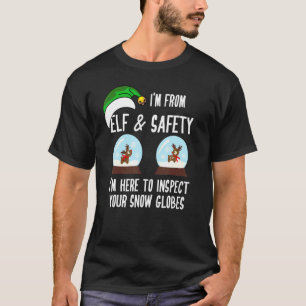 T-shirt Santé & Sécurité H&S  Elfe de Noël & Sécurité Boul
