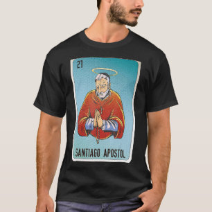 T-shirt Santiago Apostol Mexicaine Lotterie Cartes de Bing