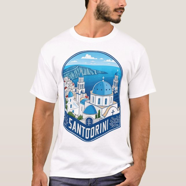 T-SHIRT SANTORINI (Devant)