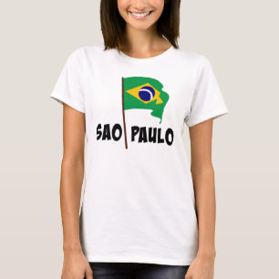 T-shirt Sao Paulo, Drapeau du Brésil