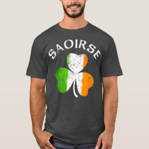 T-shirt Saoirse Nom Cadeau Lucky Irish Pride