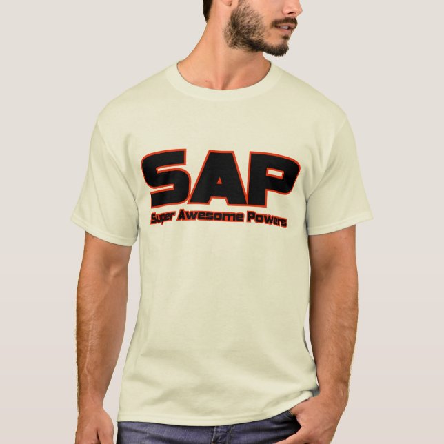 T-shirt SAP - puissances impressionnantes superbes (Devant)
