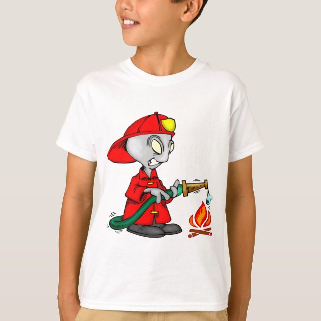 T-shirt Sapeur-pompier étranger (Devant)