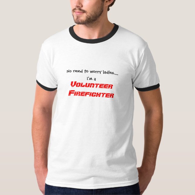 T-shirt Sapeur-pompier volontaire (Devant)