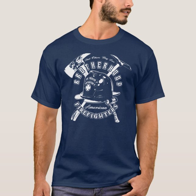 T-shirt Sapeurs-pompiers de confrérie (Devant)
