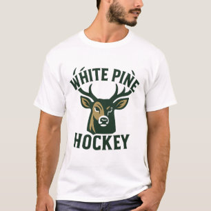 T-shirt Sapin blanc de hockey Bucks College Officiel Vinta
