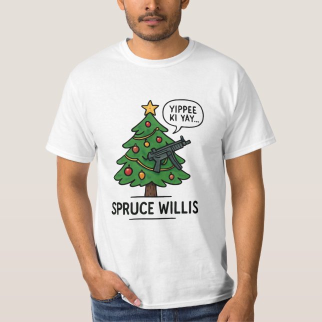 T-shirt sapin de noël (Devant)