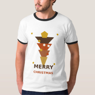T-shirt Sapin de Noël Boho, Fêtes Retros Rustiques