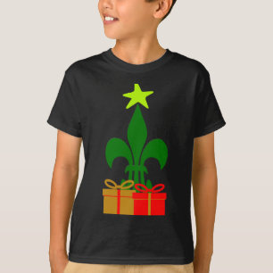 T-shirt Sapin de Noël fun Louisiana Cajun La Nouvelle-Orlé