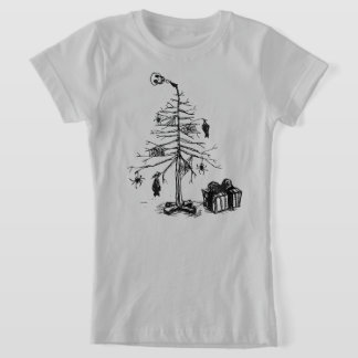 T-Shirt Sapin de Noël gothique