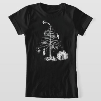 T-Shirt Sapin de Noël gothique