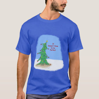 T-shirt sapin de Noël pas parfait