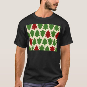 T-shirt Sapins de Noël Motif de Fêtes