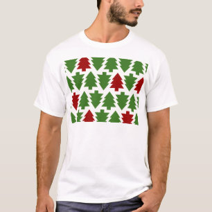 T-shirt Sapins de Noël Motif de Fêtes