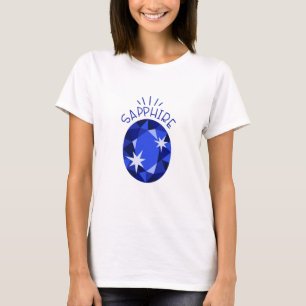 T-shirt Sapphire Birthstone