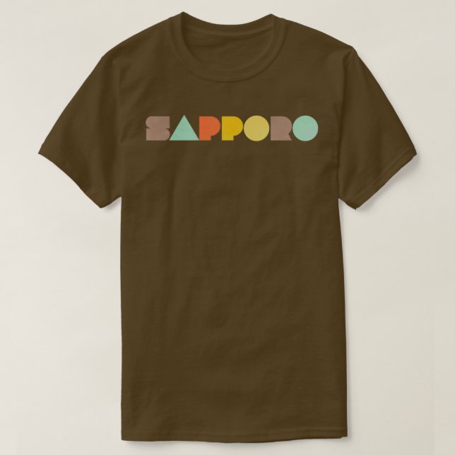 T-shirt Sapporo Vintage (Design devant)