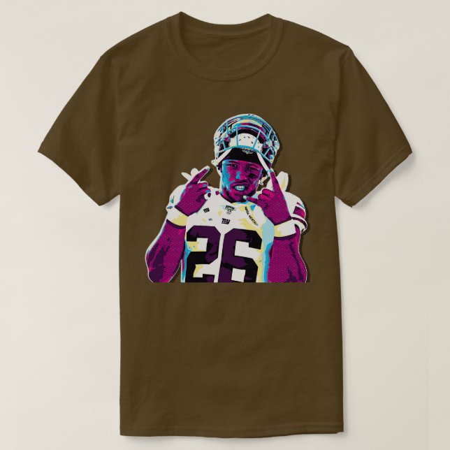 T-shirt Saquon Barkley 80s rétro (Design devant)
