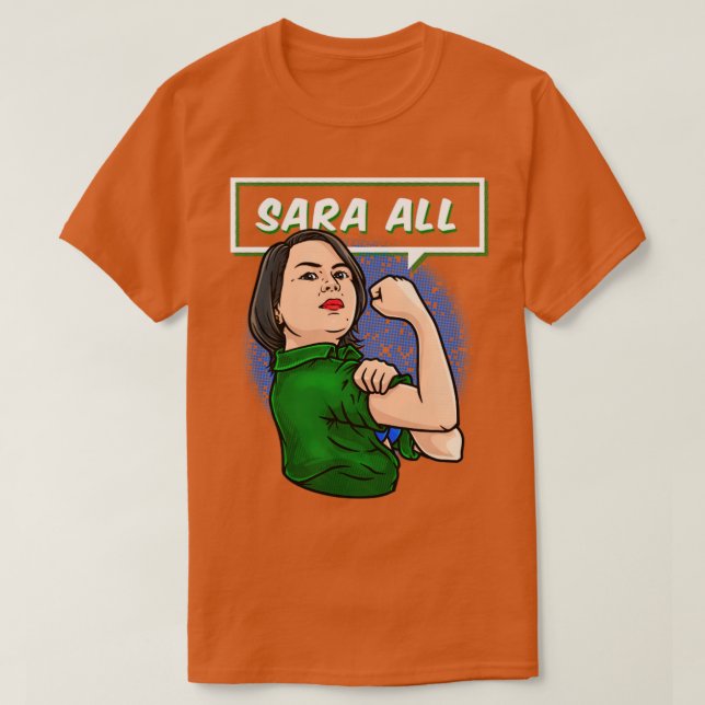 T-shirt Sara All Duterte Inday Philippines Pilipinas Davao (Design devant)