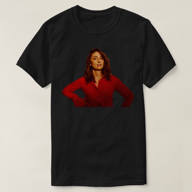 T-shirt Sara Bareilles Sticker (Design devant)