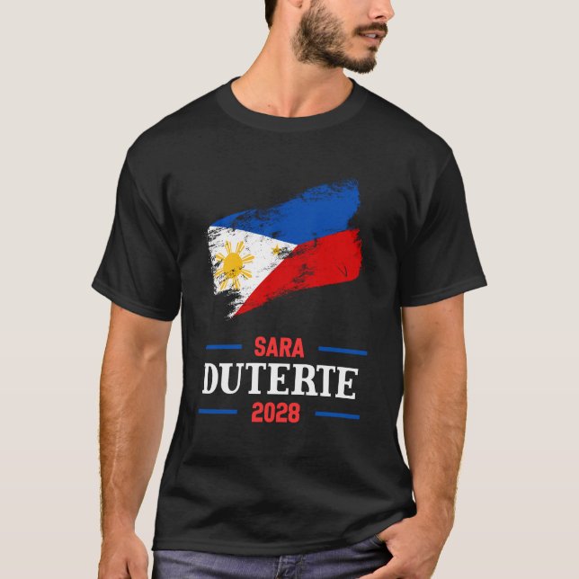 T-shirt Sara Duterte Pour Présidente 2028 Chemise D'Aujour (Devant)
