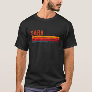 T-shirt Sara Retro Vintage Limited Edition 80S 90S Birthda