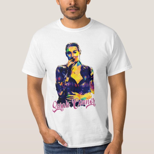 T-shirt Sarah connor (Devant)