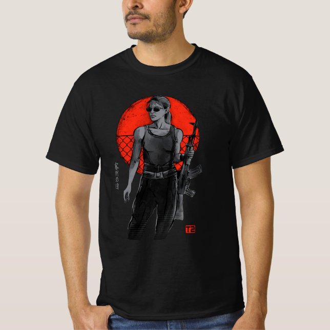 T-shirt Sarah connor classique (Devant)