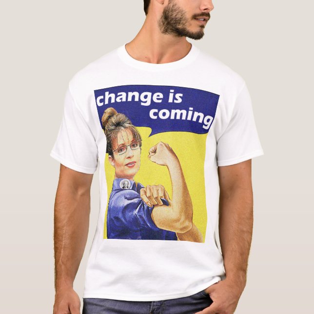 T-shirt Sarah Palin (Devant)