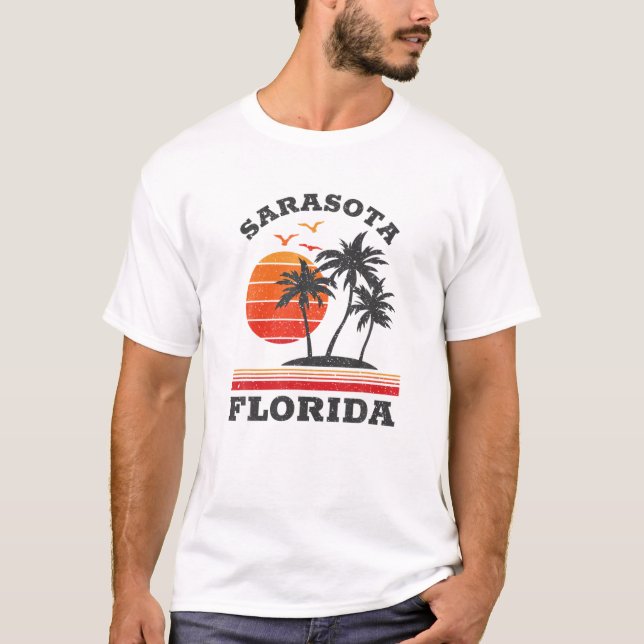 T-shirt Sarasota Floride (Devant)