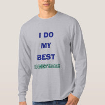T-shirt Sarcasique Effort Honnete
