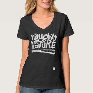 T-shirt Sarcasm Naughty Par Nature Hip hop Musique Enfants