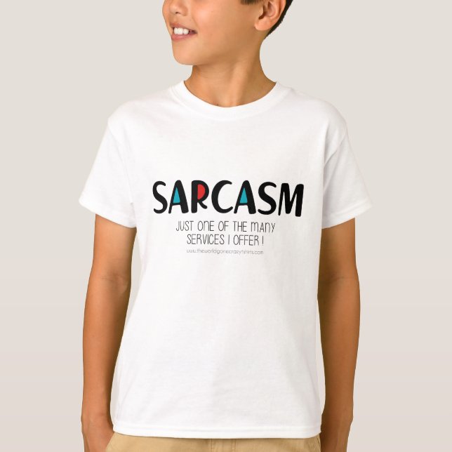 T-shirt Sarcasme (Devant)