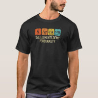 Sarcasme Chimie Éléments de table périodique