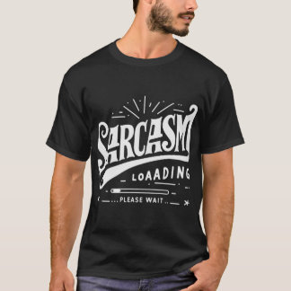 T-shirt sarcasom noir pour vous