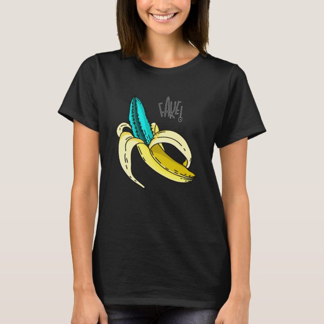 T-shirt Sarcastic Banana Outfit Illustration Graphic Desig (Devant)