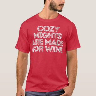 T-shirt Sarcastique Funny Dit Que Des Soirées Cosy Sont Fa