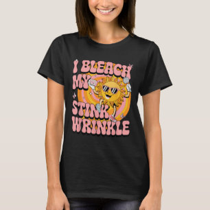 T-shirt Sarcastique Je Bleach My Stink Wrinking Funny Gag