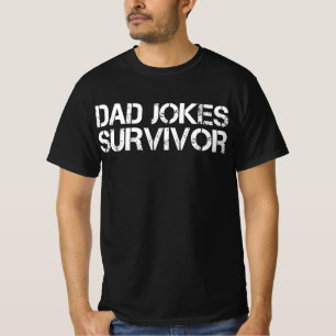 T-Shirt sarcastique pour survivant de blagues ring