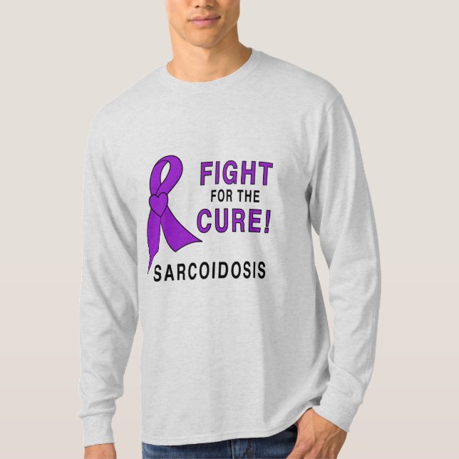 T-shirt Sarcoïdose : Combat pour le traitement ! (Devant)