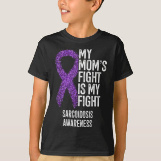 T-shirt Sarcoïdose My Moms Combat Est Mon Combat Sarcoïdos