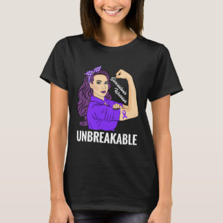 T-shirt Sarcoidose Sensibilisation Guerrier Indestructible