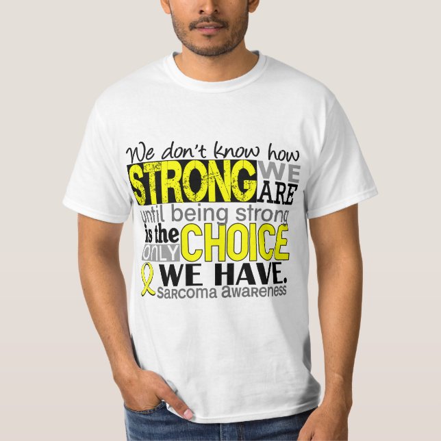 T-shirt Sarcome comme nous forts sommes (Devant)