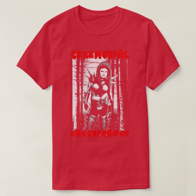 T-shirt Sarcophage cérémonial (Design devant)