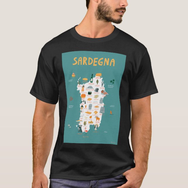 T-shirt Sardegna (Devant)