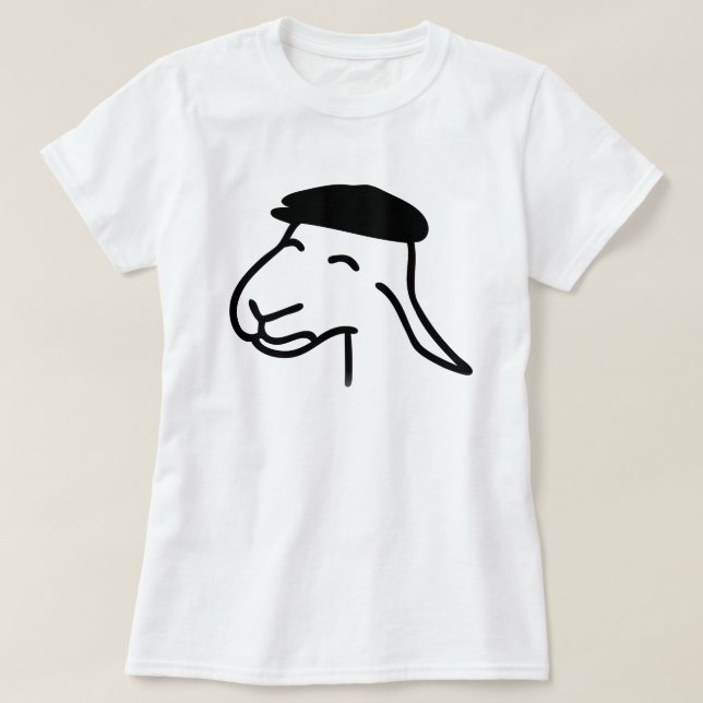 T-shirt Sardegna, mouton heureux (Design devant)
