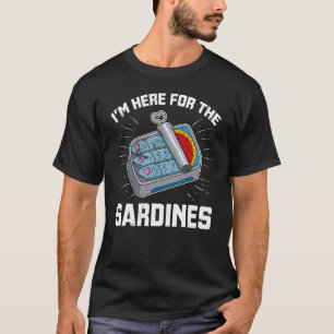 T-shirt Sardine anchois plats de poisson cuisine de poisso