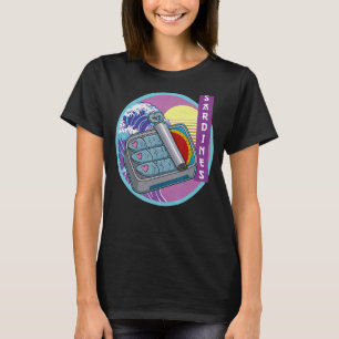 T-shirt Sardine anchois poissons plats de poisson cuisine
