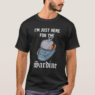 T-shirt Sardine Anchovies Poissons Plats Poisson Cuisine P
