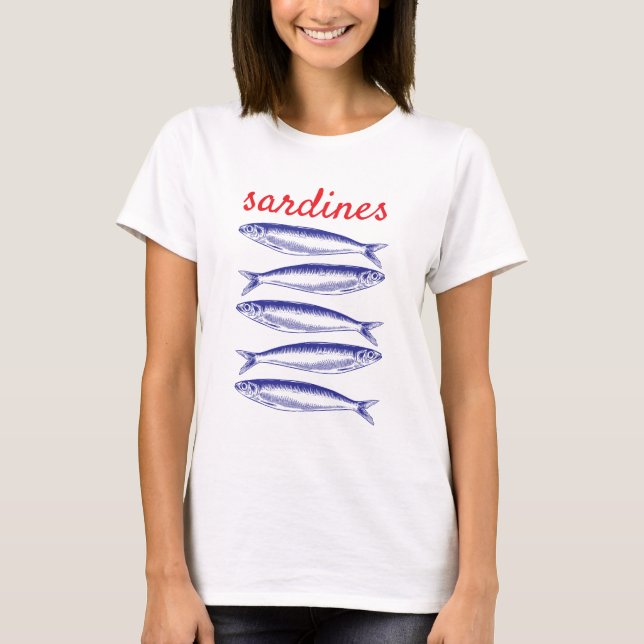 T-shirt Sardines (Devant)