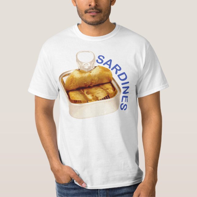 T-SHIRT SARDINES (Devant)